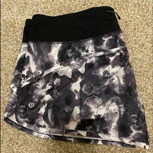 RARE lululemon swiftly running shorts size 10